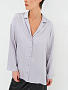 Блуза пижамная шелк светло-серый #3